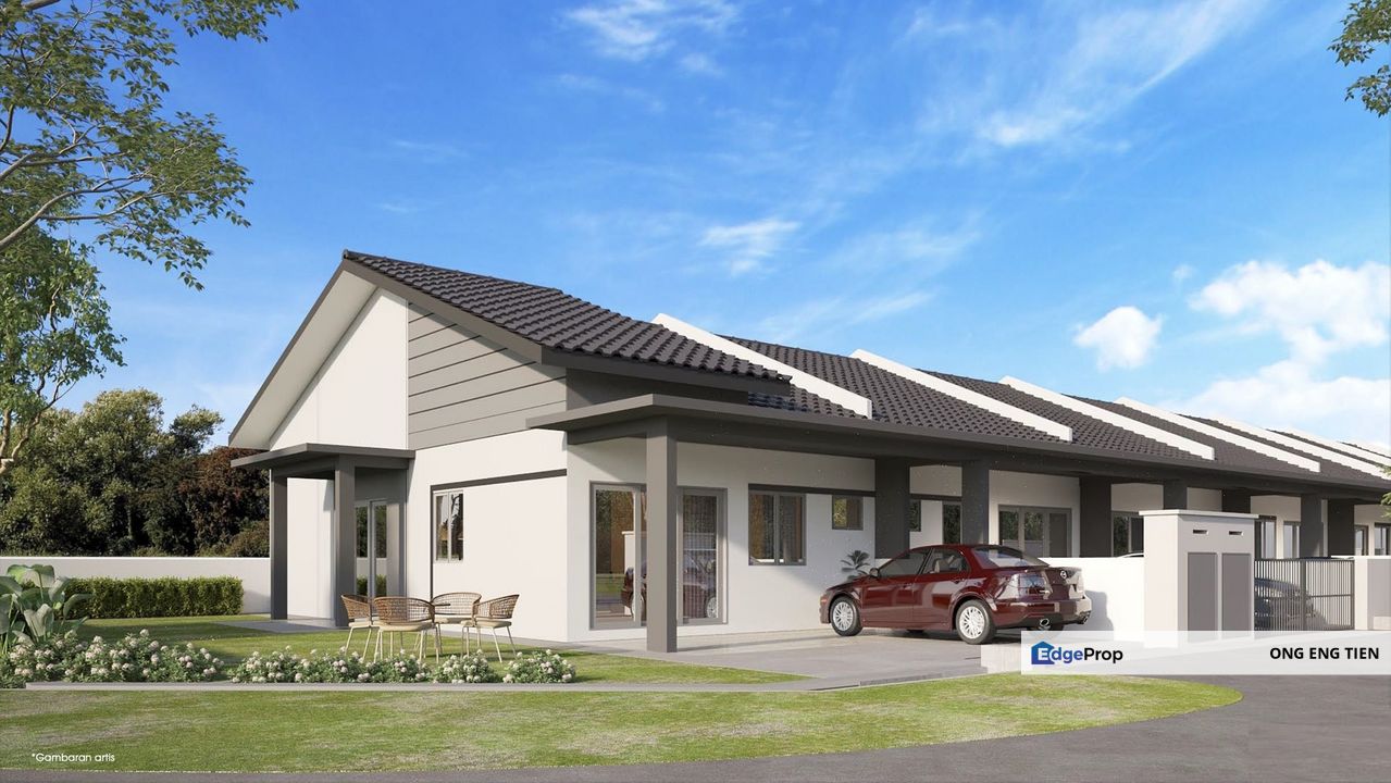 Rumah Teres Satu Tingkat Mampu Milik, Kakitangan Kerajaan LPPSA dekat Tanjung Malim Perak, Perak, Batang Padang