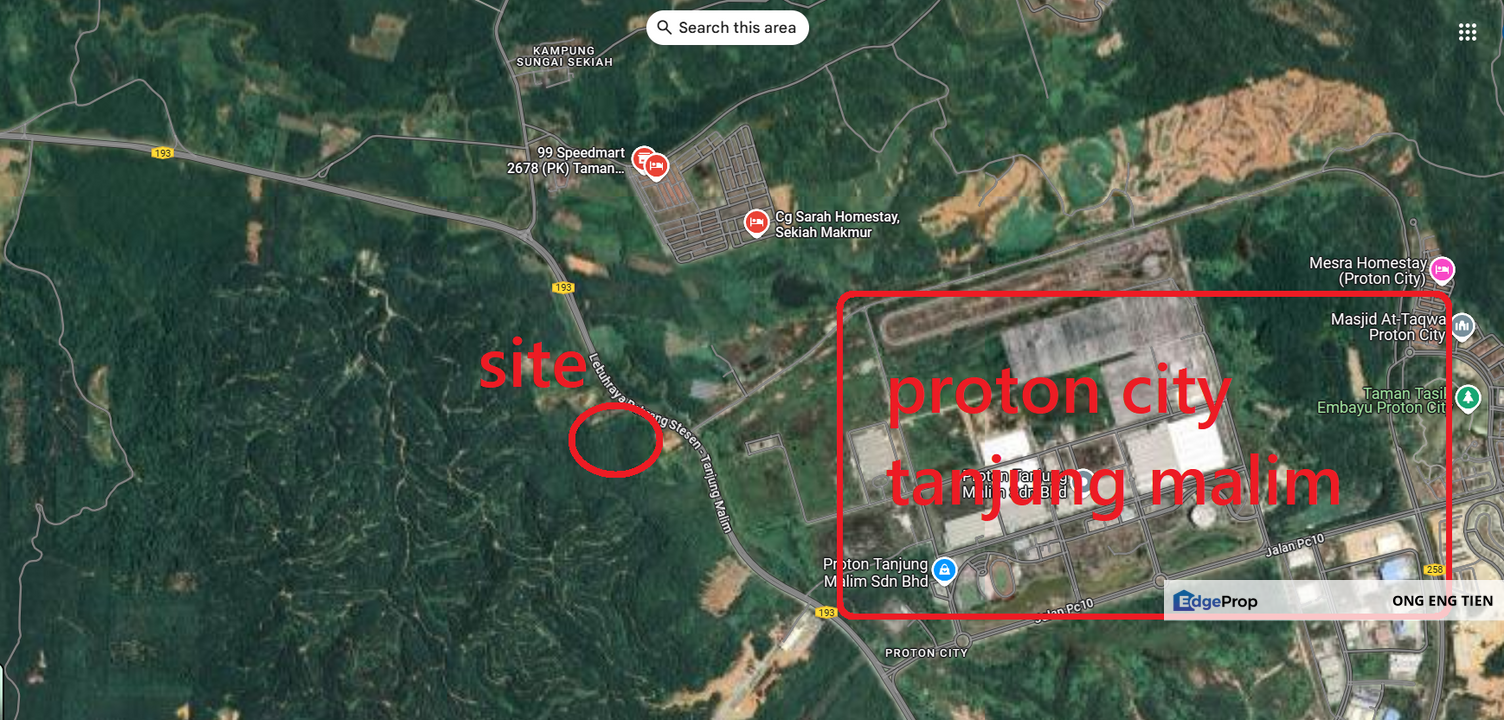 Prime 5.28 Acres Agriculture Land Proton City, Tanjung Malim, Perak, Perak, Tanjung Malim