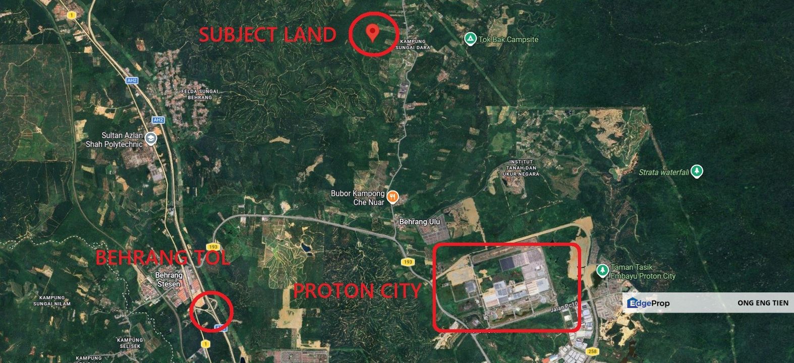 Agriculture Land 6.85 acres Freehold Sungai Dara Behrang Hulu Tanjung Malim Proton City, Perak, Tanjung Malim