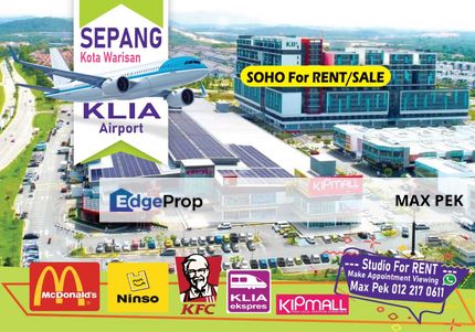 CORE SOHO for RENT sepang kota warisan KIP mall, Selangor, Sepang