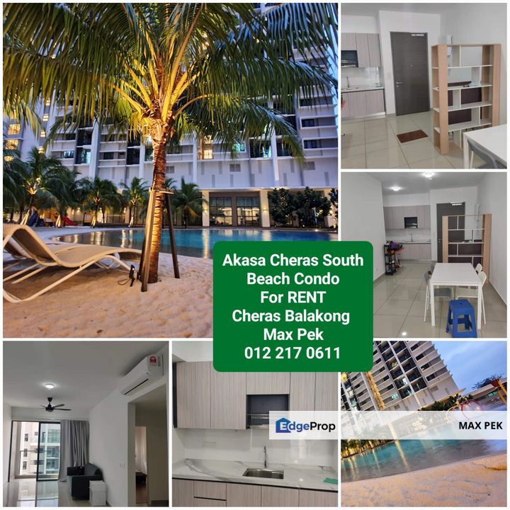 Akasa Cheras Balakong Condo for RENT Cheras for Rental RM2,000 By MAX