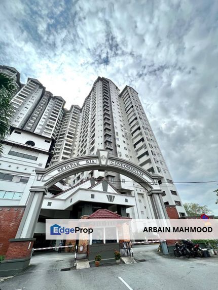 CORNER UNIT, WELL MAINTAINED Setapak Ria Condominium, Setapak, Kuala Lumpur, Kuala Lumpur, Setapak