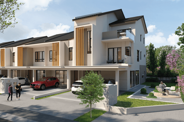 New 3 storey 22x75sf Gamuda Cove near Elite Highway