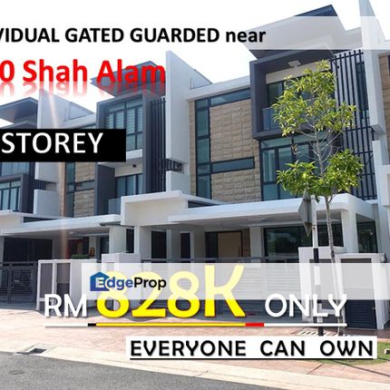 New 3 Storey Superlink at U10 Shah Alam (15mins to Kota Damansara), Selangor, Shah Alam