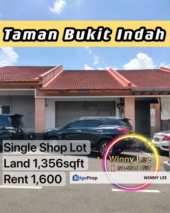 bukit indah shop for rent