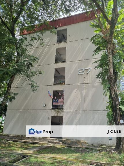 Pangsapuri Setapak Jaya 1B @ Taman Setapak Jaya, KL-Blok 27 3rd floor- Good for investment, Kuala Lumpur, Setapak