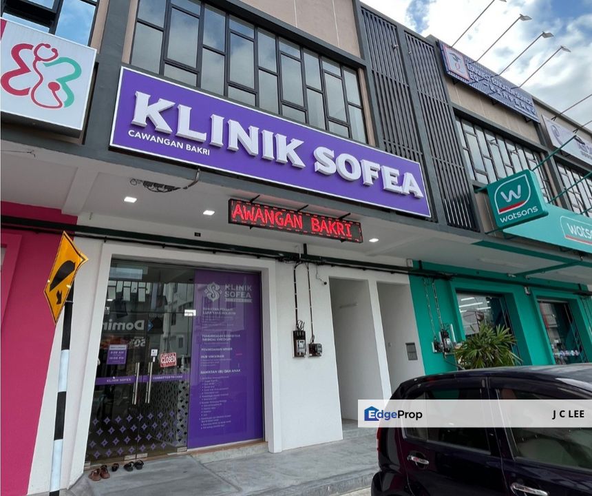 2 storey shop office @ Komersial Gemilang Bakri, Muar , Johor, Muar