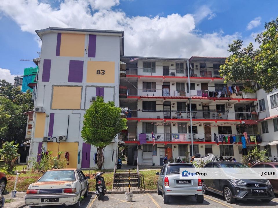 Seksyen 1 @ Wangsa Maju - Blok B3 4th floor - near LRT & Aeon - Sale below bank value Rm15k, Kuala Lumpur, Wangsa Maju