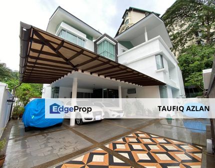 Bungalow Bukit Damansara with pool and guard house, Kuala Lumpur, Damansara