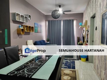  Partly Furnished Pangsapuri Putra Impian Bandar Seri Putra Condominium For Sale Kajang  Alam Sari Taman Desa Saujana Banyan Close, Selangor, Kajang