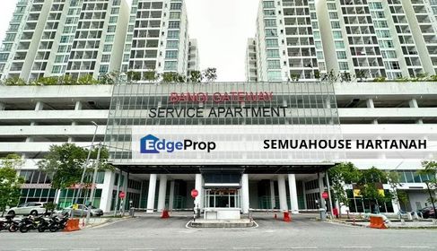 Partially Furnished Bangi Gateway Service Apartment For Sale Bandar Baru Bangi Near Plaza Tol Bangi (PLUS Highway), Selangor, Bangi