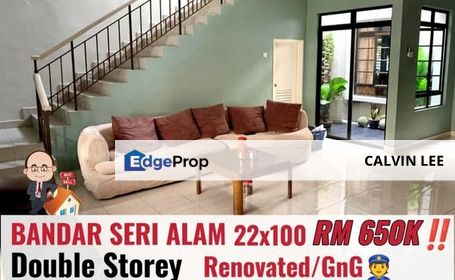 Taman Seri Alam 2 Dtorey For Sale, Johor, Masai