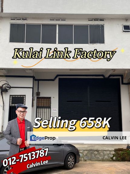 2 Storey Link Factory Kulai, Johor, Kulai