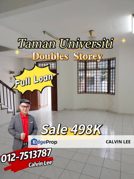 Full Loan 2 Storey Taman Universiti , Johor, Skudai