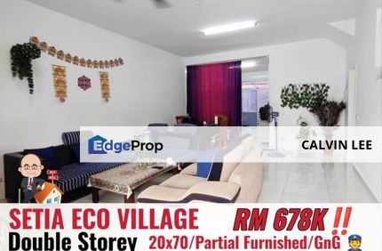 Setia Eco Village Double Storey Terrace House, Johor, Gelang Patah