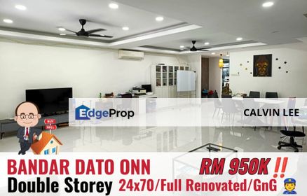 Bandar Dato Onn Jalan Perjiranan 11 / Double Storey Terrace, Johor, Johor Bahru