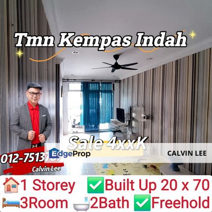 Kempas Indah Single Storey , Johor, Johor Bahru