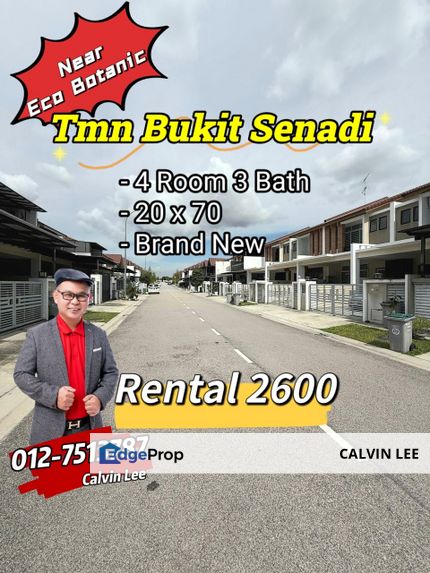 Brand New 2 Storey Senadi Hills , Johor, Nusajaya