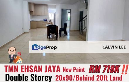 Taman Ehsan Jaya / Double Storey Terrace, Johor, Johor Bahru