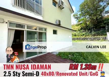 Taman Nusa Idaman / 2.5 Storey Semi D, Johor, 
