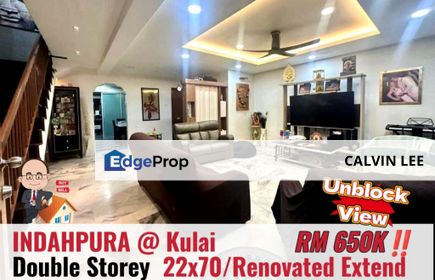 Bandar Indahpura / Jalan Teratai / Double Storey Terrace House, Johor, Kulai