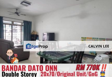 Bandar Dato Onn / Jalan Perjiranan 15 / Double Storey, Johor, Johor Bahru
