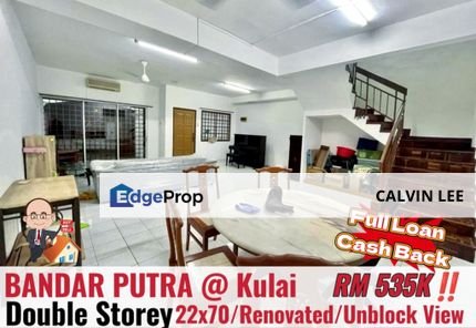 Bandar Putra / Jalan Nuri / Kulai / Double Storey Terrace, Johor, Kulai
