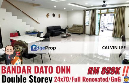 Bandar Dato Onn / Jalan Perjiranan 11 / Double Storey Terrace, Johor, Johor Bahru