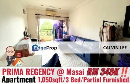 Prima Regency / Plentong / Apartment, Johor, Plentong