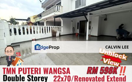 Taman Puteri Wangsa/ Jalan Keris/ Double Storey Terrace, Johor, Ulu Tiram