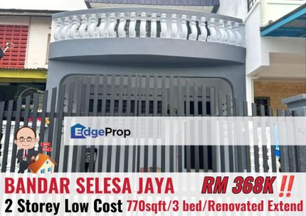 Bandar Selesa Jaya / Skudai / Double Storey Low Cost , Johor, Skudai