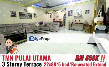 Taman Pulai Utama / Skudai / 3 Storey Terrace , Johor, Skudai