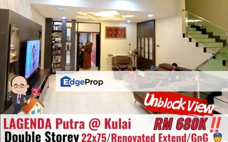 Lagenda Putra / Bandar Putra / Kulai / Double Storey Terrace , Johor, Kulai