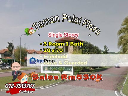 Single Storey with Gate & Guarded , Johor, Skudai