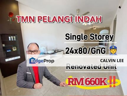 Single Storey Pelangi Indah For Sales, Johor, Ulu Tiram