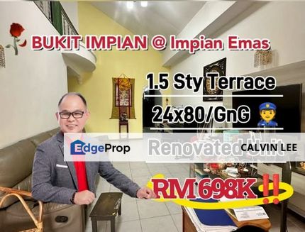 Bukit Impian 1.5 Storey For Sales, Johor, Skudai