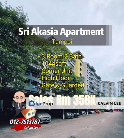 Ari Akasia High Floor Corner Unit For Sale, Johor, Tampoi