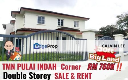 Pulai Indah 2 Storey Corner, Johor, Kangkar Pulai