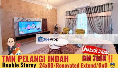 Taman Pelangi Indah / Jalan Ayu / Double Storey Terrace , Johor, Ulu Tiram