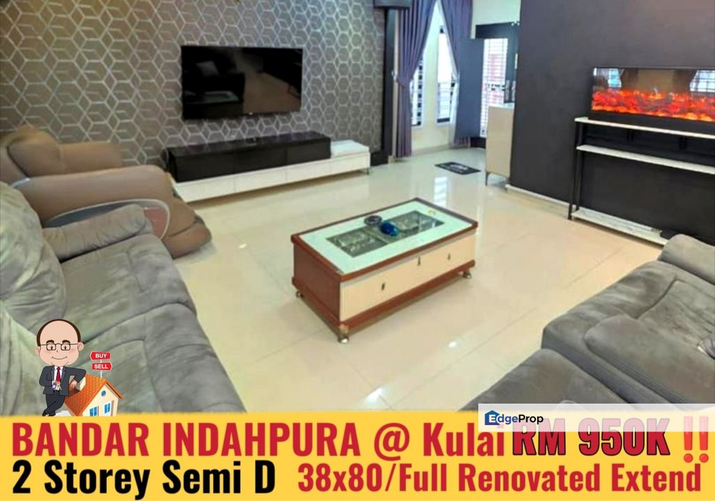 Bandar Indahpura / Jalan Matahari / 2 Storey Semi D , Johor, Kulai