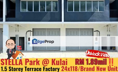 Bandar Indahpura / Jalan Kiambang / 1.5 Storey Factory , Johor, Kulai