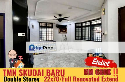 Taman Skudai Baru / Jalan Hang Tuah / Double Storey , Johor, Skudai