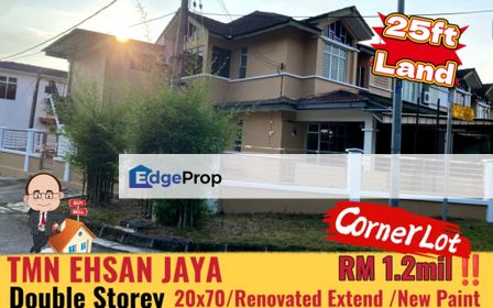 Taman Ehsan Jaya / Double Storey Terrace , Johor, Johor Bahru