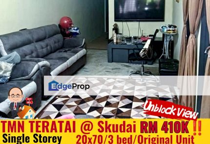 Taman Teratai / Kangkar Pulai / Single Storey Terrace , Johor, Skudai