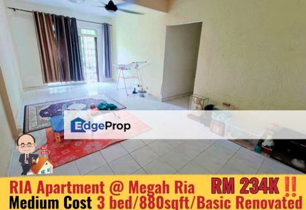 Ria Apartment / Taman Megah Ria , Johor, Masai