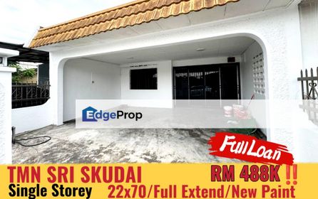 Taman Sri Skudai / Single Storey Terrace , Johor, Skudai