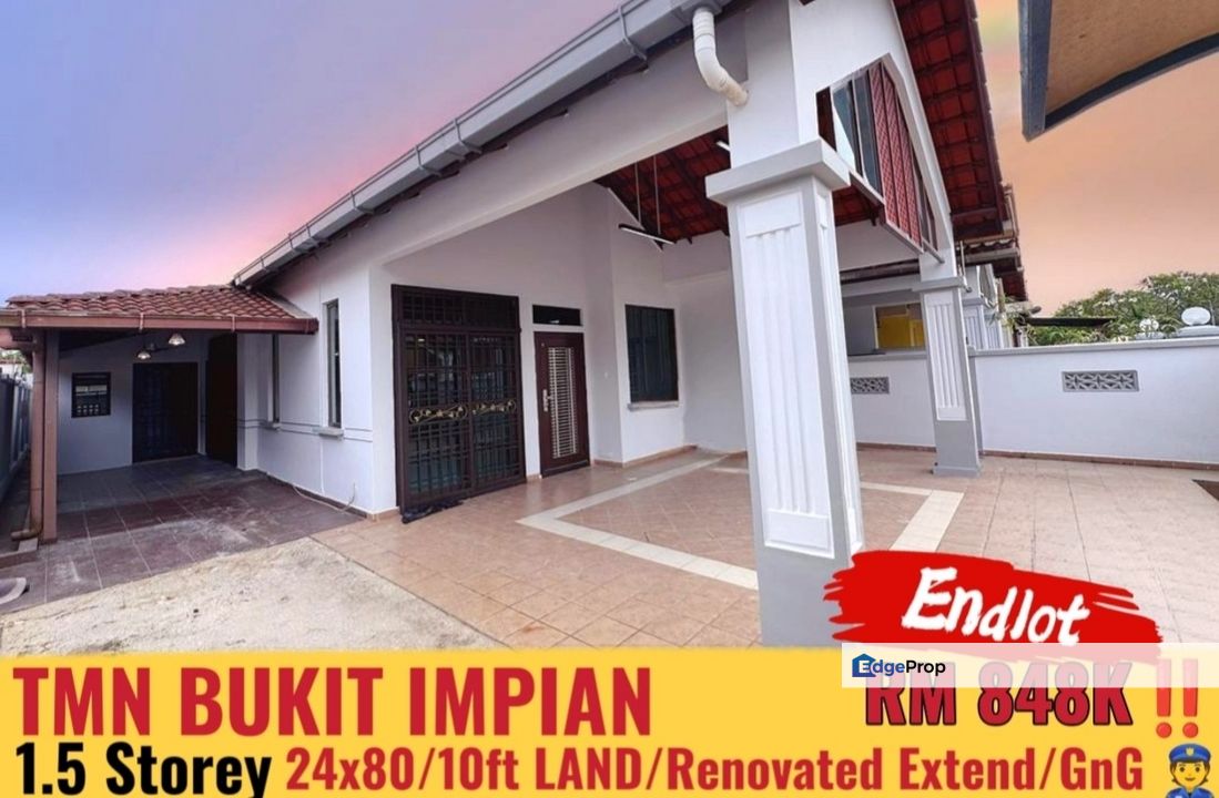 Taman Bukit Impian / Impian Emas / 1.5 Storey Terrace , Johor, Skudai