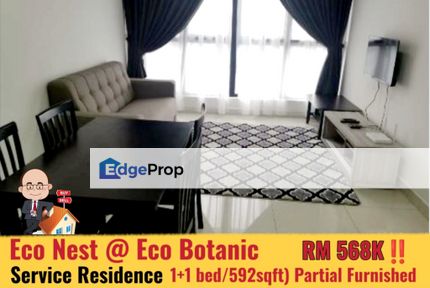 Eco Nest / Eco Botanic / Service Residence , Johor, Nusajaya