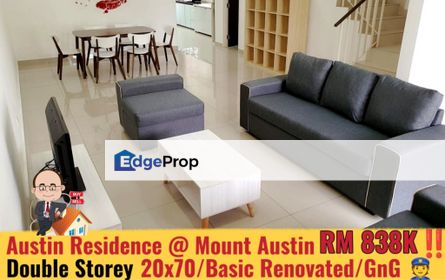 Taman Mount Austin / Austin Residence / Double Storey Terrace , Johor, Johor Bahru