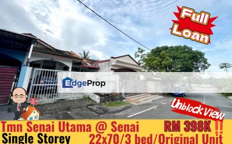Taman Senai Utama / Senai / Single Storey Terrace , Johor, Senai